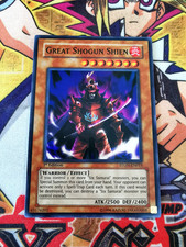 Great Shogun Shien ston-en013 1st Edition (NM+) Super Rare Yu-Gi-Oh!