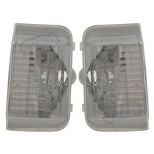 Wing Mirror Indicator Lights Citroen Relay Van 2006-2024 Clear Pair Left & Right