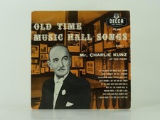 CHARLIE KUNZ OLD TIME MUSIC HALL SONGS (63) 9 Track 7" Single including Picture 