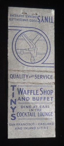 1930s tiny waffle shop and - tiny's,