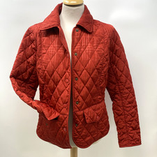 Barbour Women's Lightweight Red Quilted Jacket UK12     W10