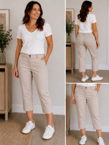 Musto womens cropped chino - musto,