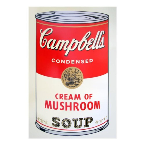 Andy warhol soup can - "soup,
