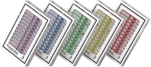 Prepared microscope slides - 60,