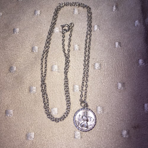 Silver christopher 18 - silver, on