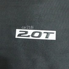 1x Glossy 2.0T Black Metal