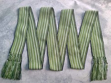 Woven Belt Green Dark Sash