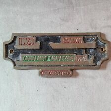 Original Brass Narrowboat