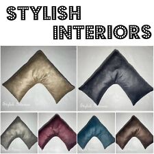 Rustique Velvet V Shaped Maternity/Pregnancy Body Support Nursing Pillow Cushion