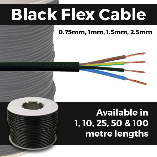 Black flex cable - 2,