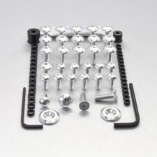 Aluminium Fairing Kit Suzuki SV1000-S Silver | Pro-Bolt