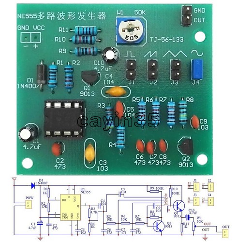 Diy kits ne555 - kits, multi-channel