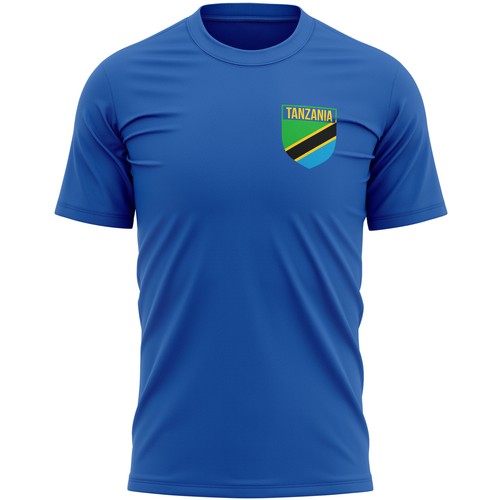 Tanzania badge mens - tanzania,
