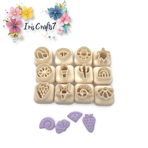 Mini summer stud polymer clay - mini,
