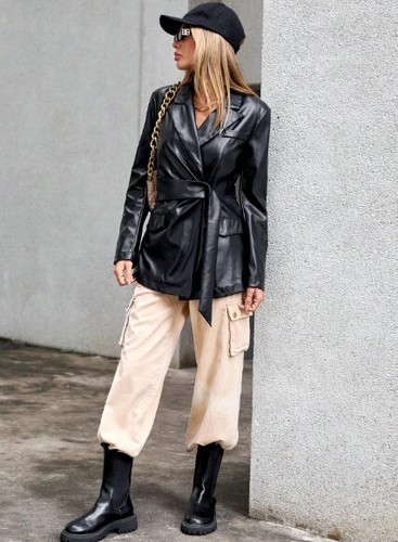 Handmade new women trench coat - new,