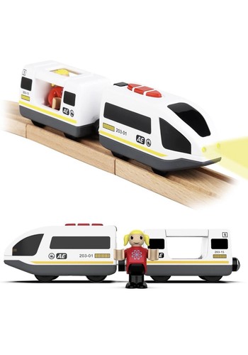 Battery operated train with - operated,
