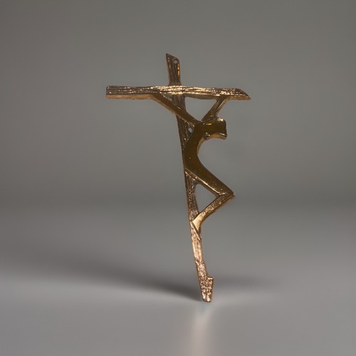 Bronze crucifix richard - bronze,