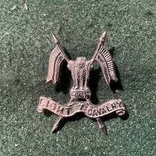 7th Light Cavalry Indian Lancers   British Imperial Army  Cap Badge.   Ae49