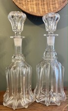 Pair of Antique Hand Blown