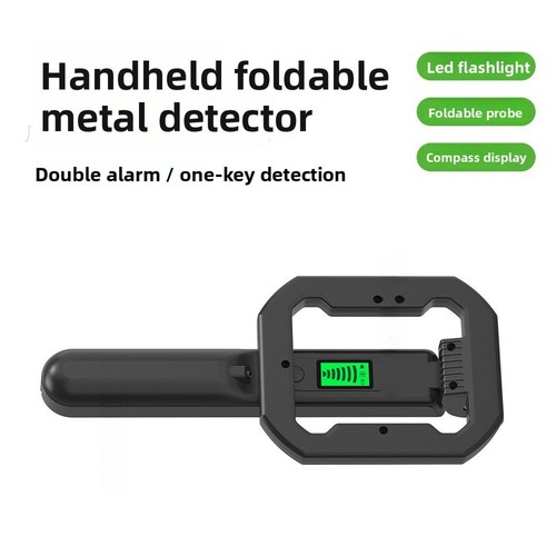 Metal detector with rotating - detector,