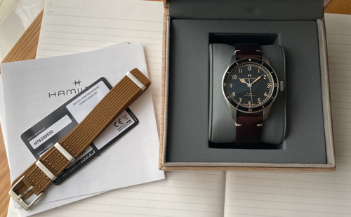 Hamilton khaki pilot - khaki, pioneer