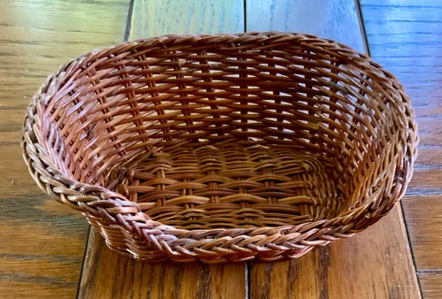 Vintage miniature wicker - miniature,