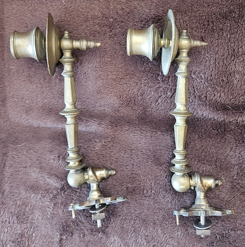 Vintage piano sconces - vintage, brass?