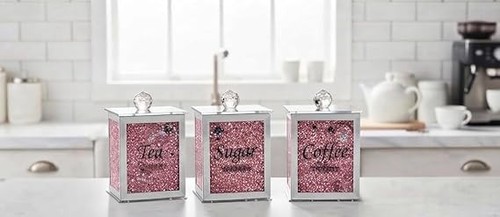 Pink crushed diamond - x,