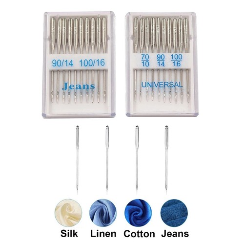 20x sewing machine needles - 20x,