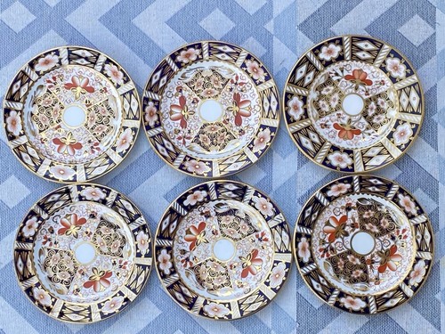 6pcs royal crown derby - crown,