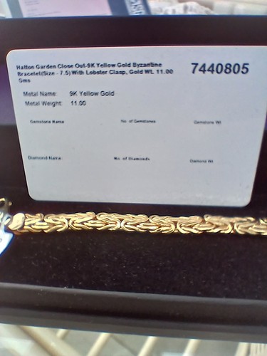 Brand new 9ct - 9ct, yellow