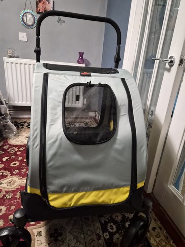 Large dog stroller push - large,