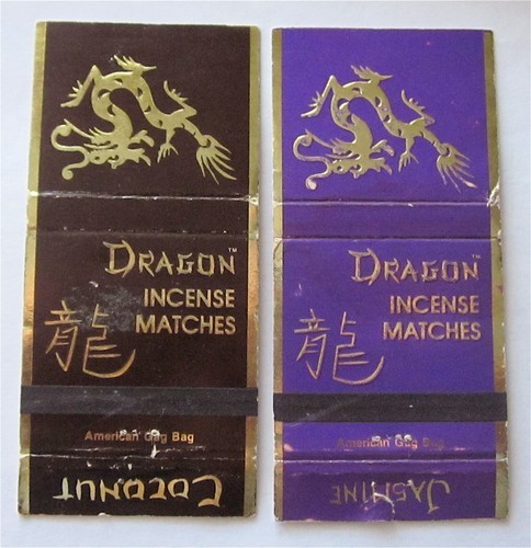 Dragon incense matches - incense,