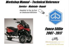 Piaggio Fuoco 500ie Service