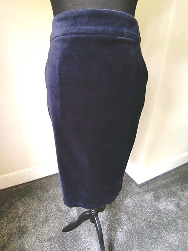 Boden navy velvet - velvet, rise