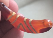 Old Tibetan Dzi Bead. 4