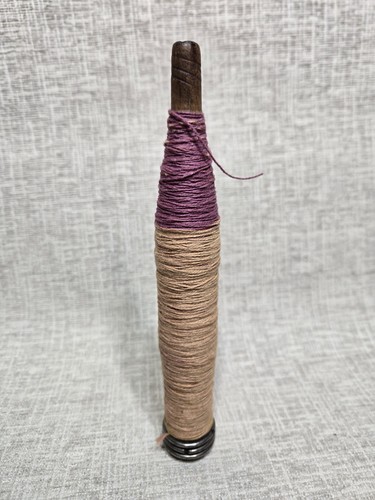 Vintage wooden bobbin - vintage,
