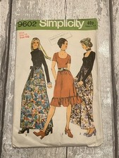 Simplicity Sewing Pattern 9602