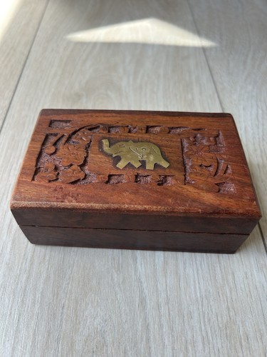 Vintage hand carved wooden - vintage,