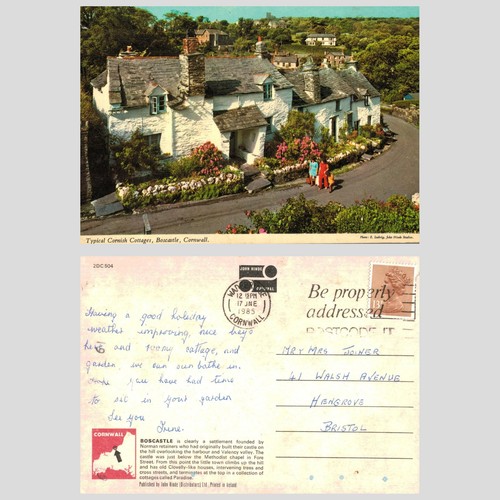 Vintage postcard typical - postcard,