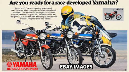 Yamaha rd400 rd250 rd200 - rd400,