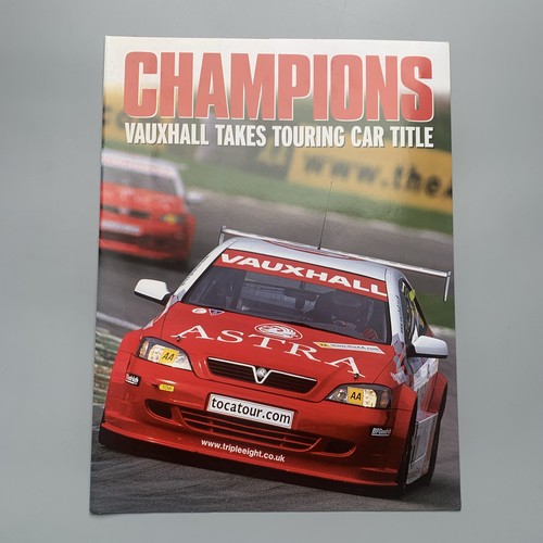 Vauxhall btcc 2001 - btcc,