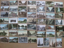 LEICESTER Job Lot of 50x Old Postcards 1900-60s, Mostly Earlier