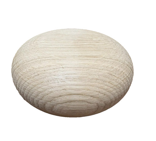 Oak newel post bun - newel,