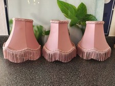 3 Vintage Fringed Scalloped