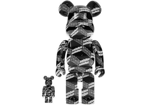 Bearbrick solebox 400 100 - bearbrick, x