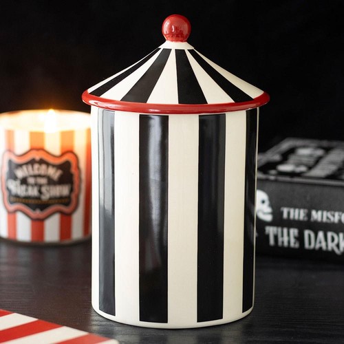 Black and white striped circus - striped,