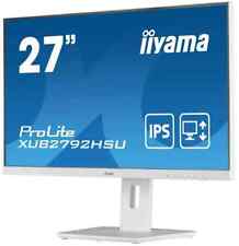 iiyama 27" IPS Monitor XUB2792HSU-W1 - Full HD, Slim Bezel, Used, Good Condition