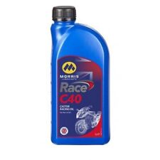 Morris Lubricants Race C40 Castor Based Motorcycle Engine Oil - SAE Grade 40, 1L