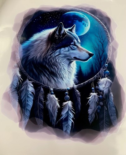 Wolf dreamcatcher spiritual - dreamcatcher,